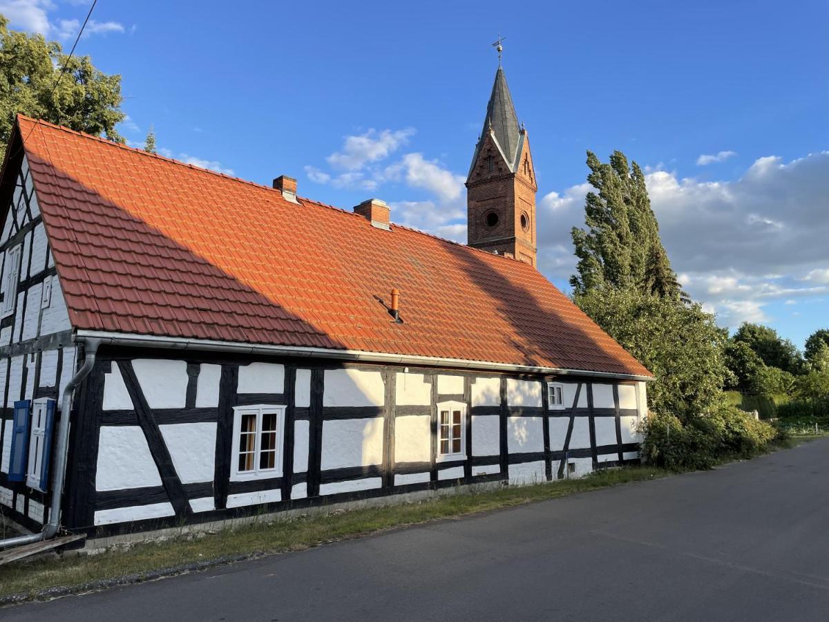 Spreewaldhaus Am Landgut - Pretschen Apartment Markische Heide ภายนอก รูปภาพ